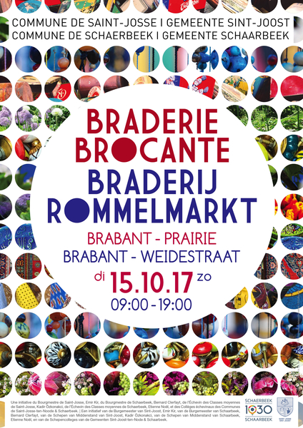 affiche braderie