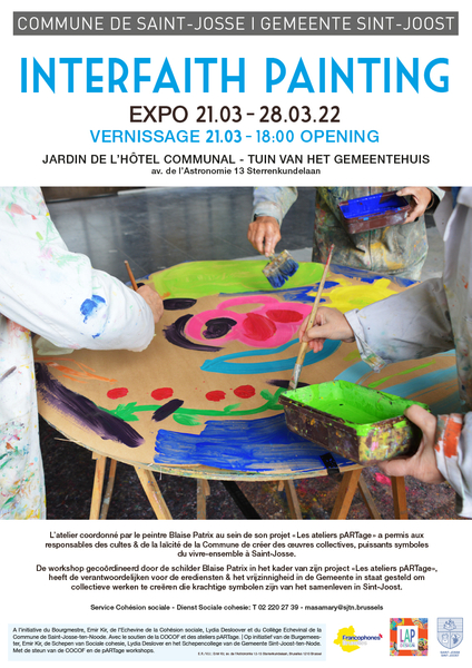 Affiche Expo Interfaith painting