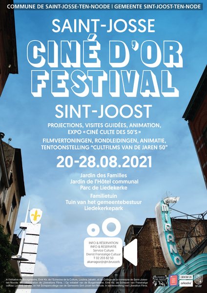 Affiche Festival "Saint-Josse Ciné d'or"