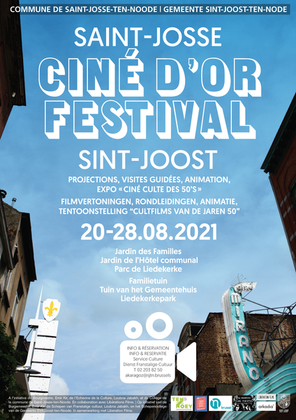 Affiche Festival "Saint-Josse Ciné d'or"