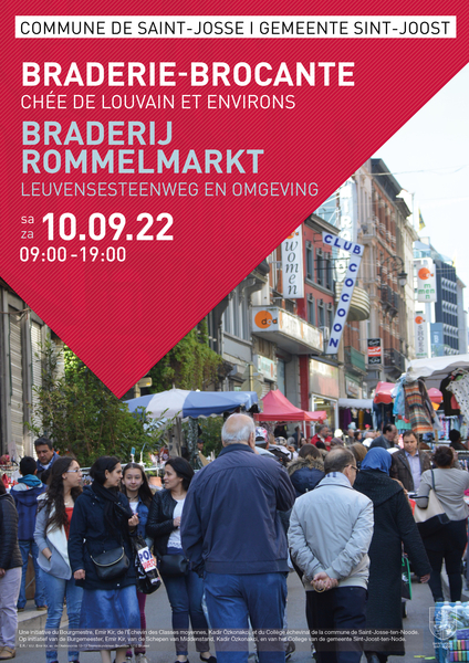 Affiche braderij-rommelmarkt