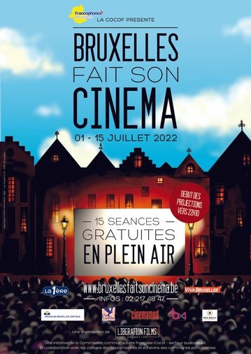 Affiche "Bruxelles fait son cinéma"