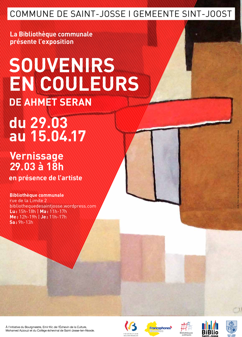 Affiche expo Souvenirs en couleurs