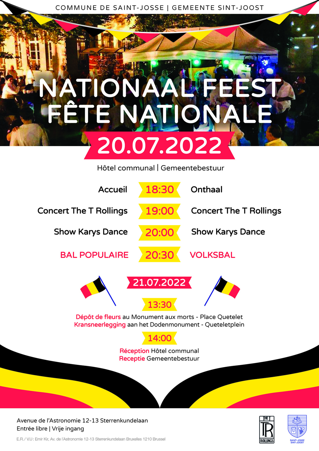 Affiche Fête nationale