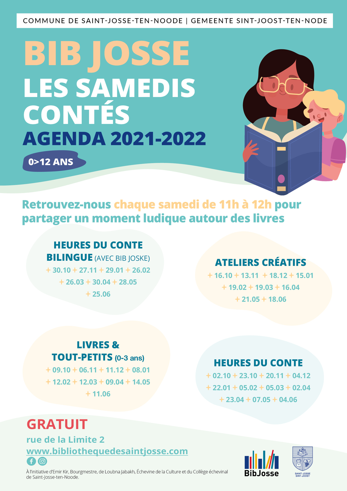 affiche Ateliers créatifs