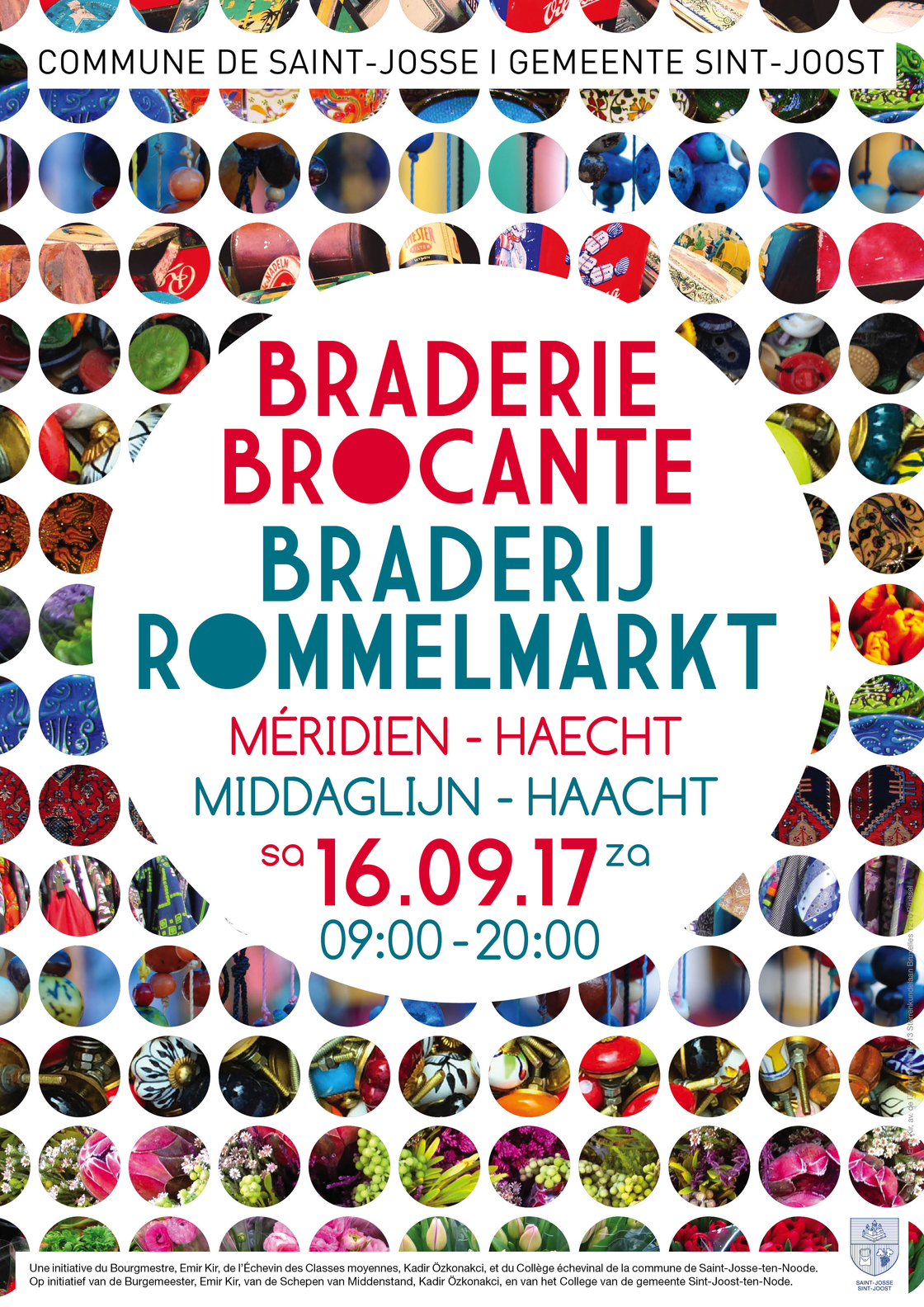 affiche braderie