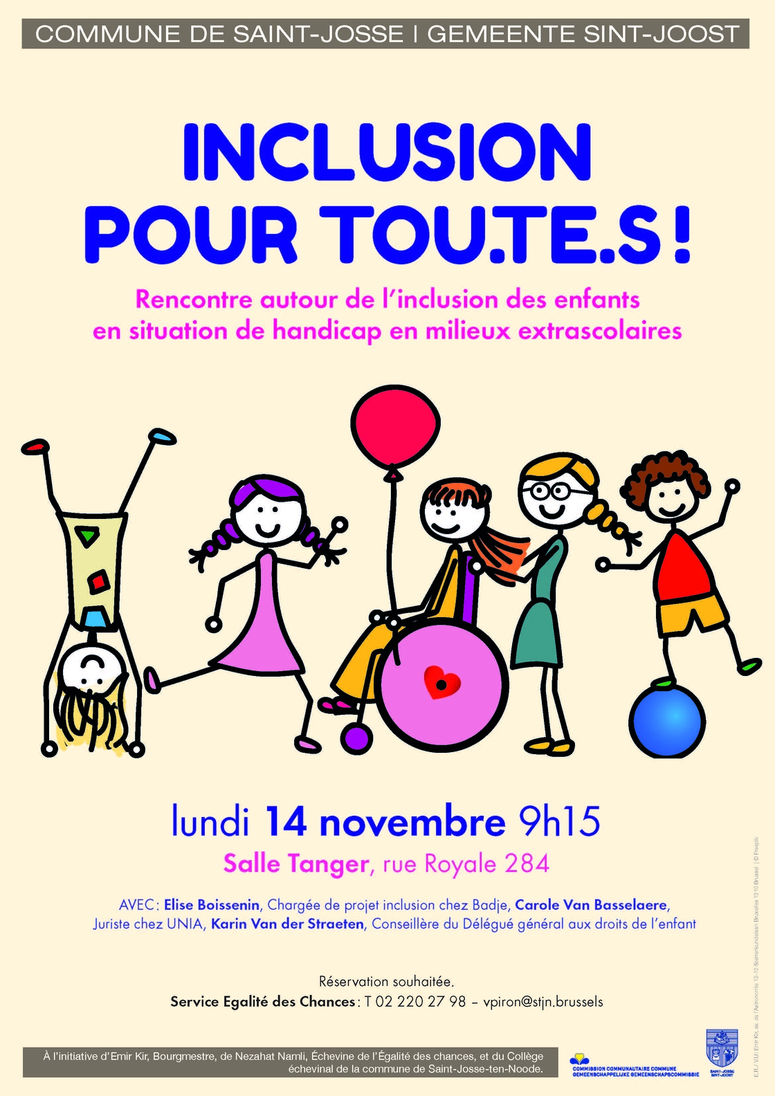 Affiche Inclusion pour tou.te.s !