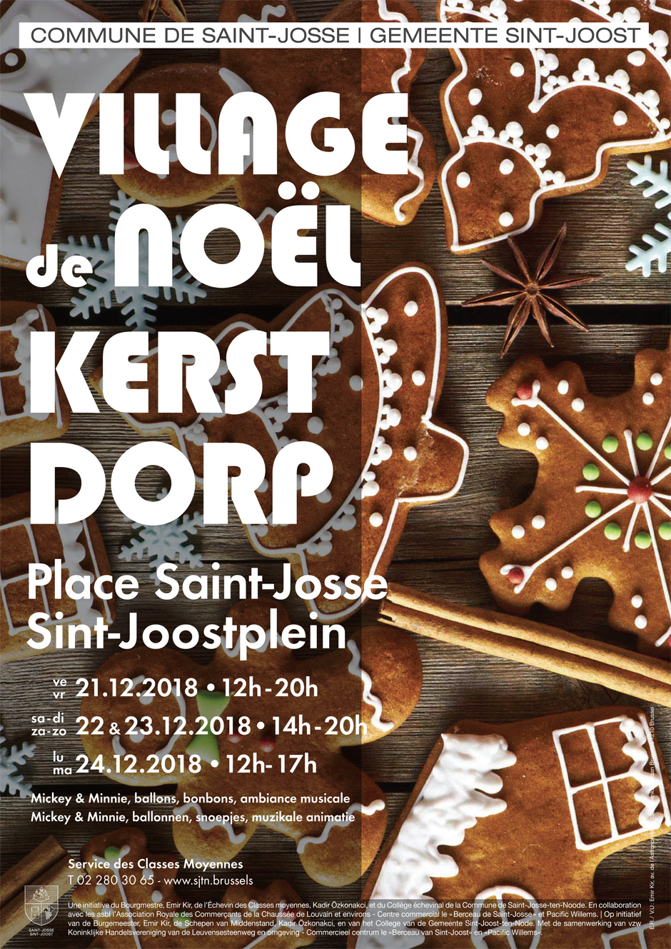 Affiche Marché de Noël