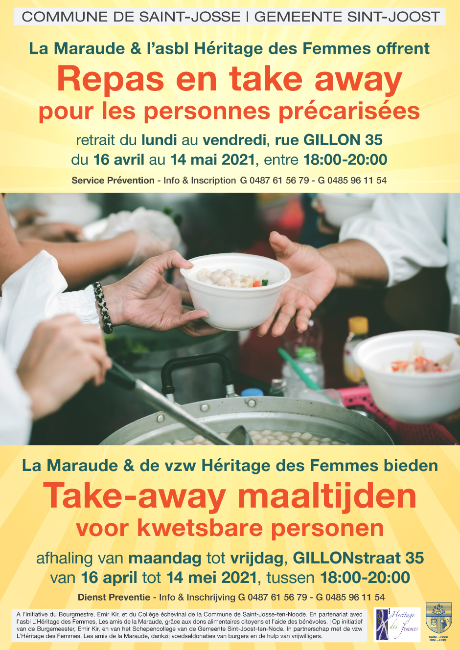 Affiche Repas Maraude