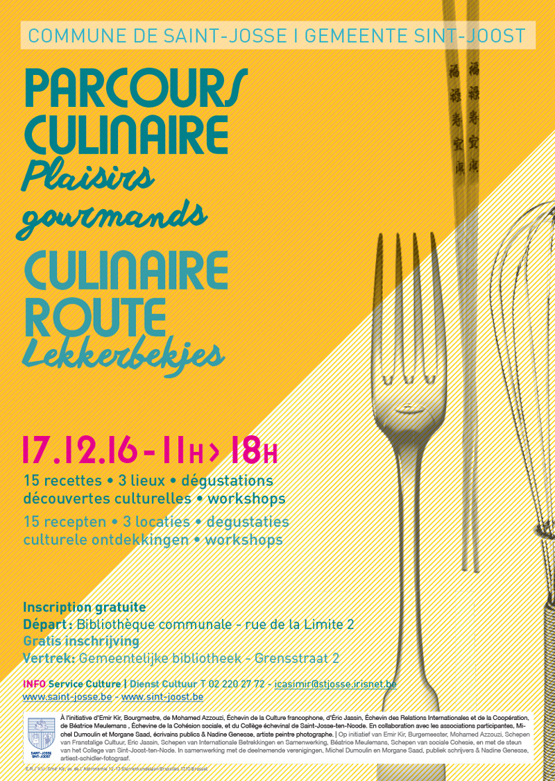 Affiche Parcours culinaire