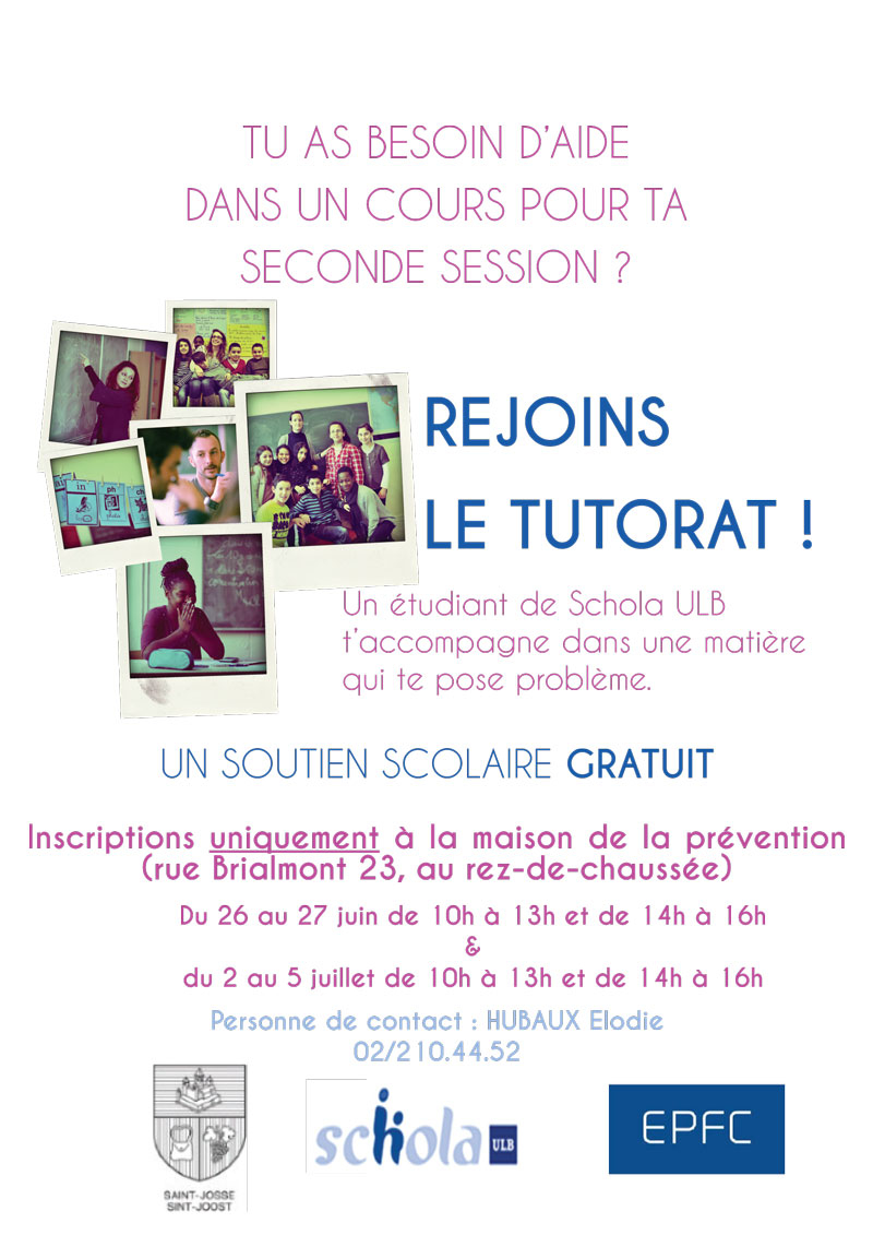 Affiche inscription Tutorat