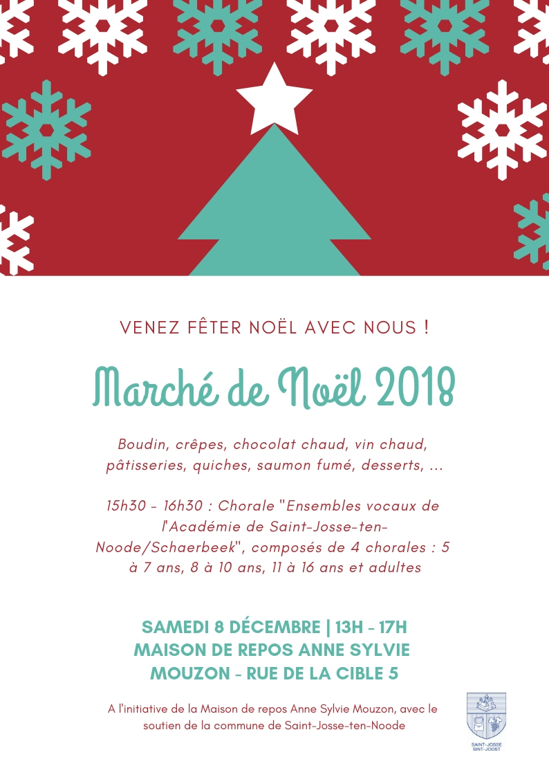 Affiche Marché de Noël