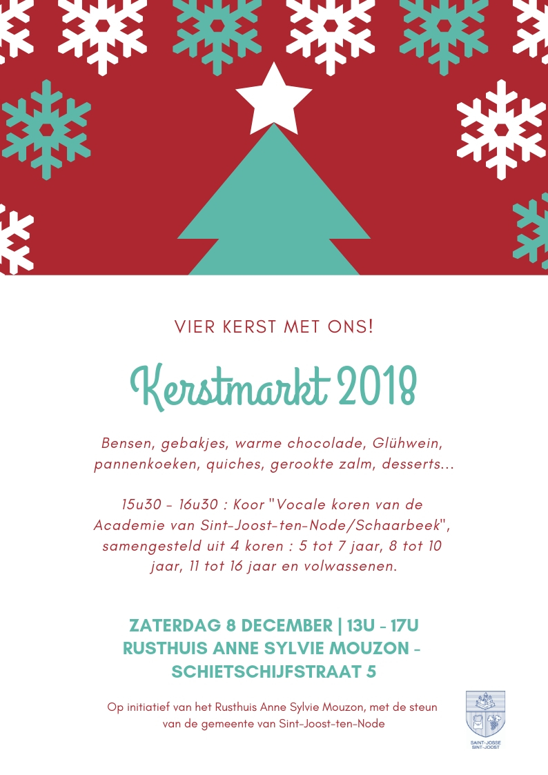 Affiche Kerstmarkt