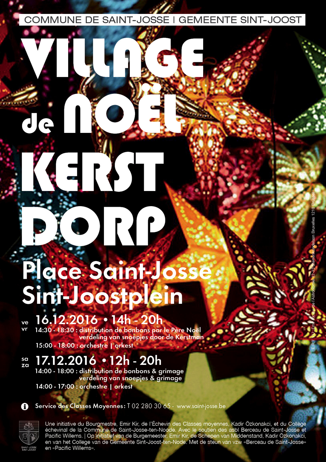 Affiche Marché de Noël