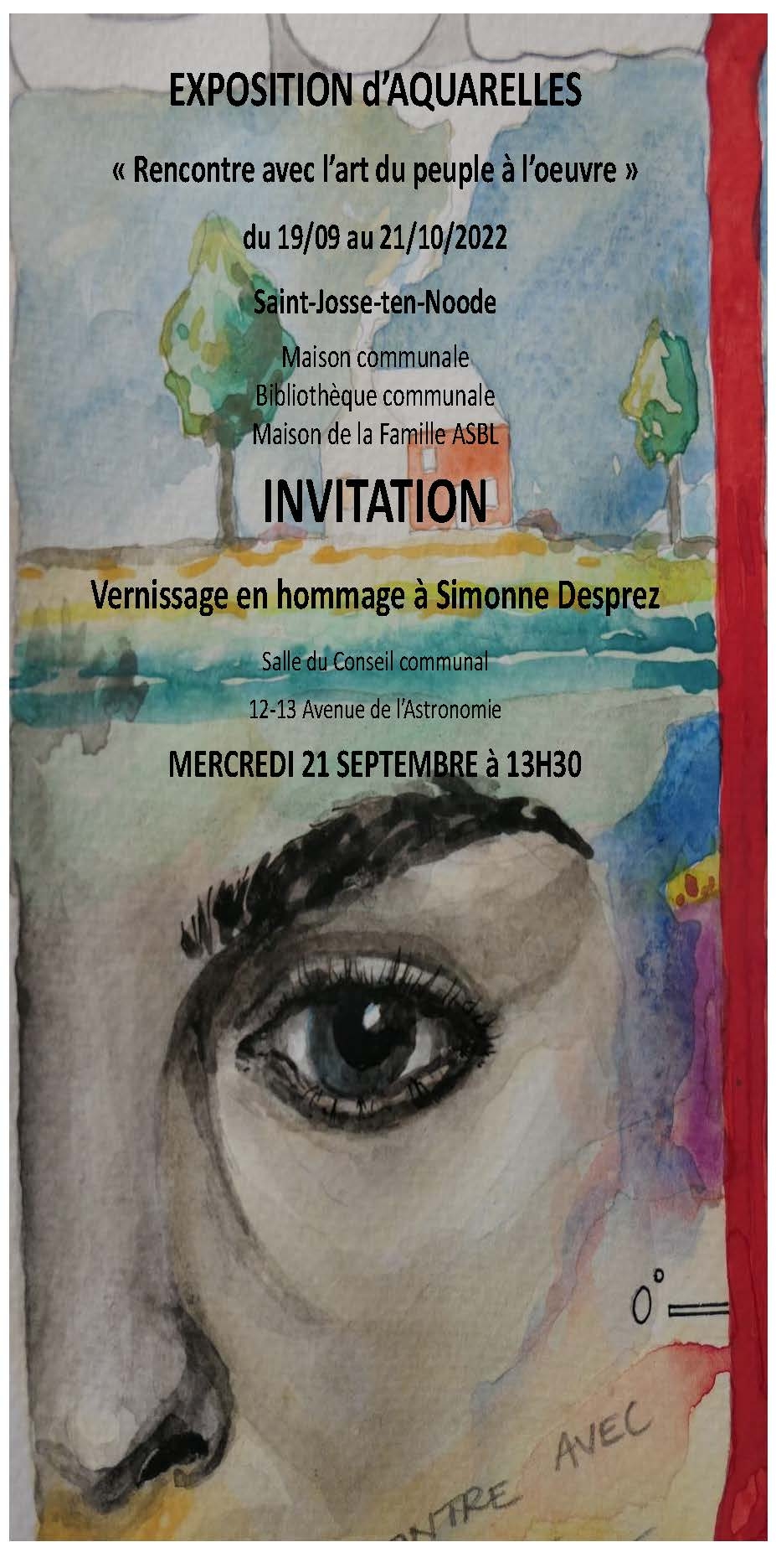 Exposition d'aquarelles