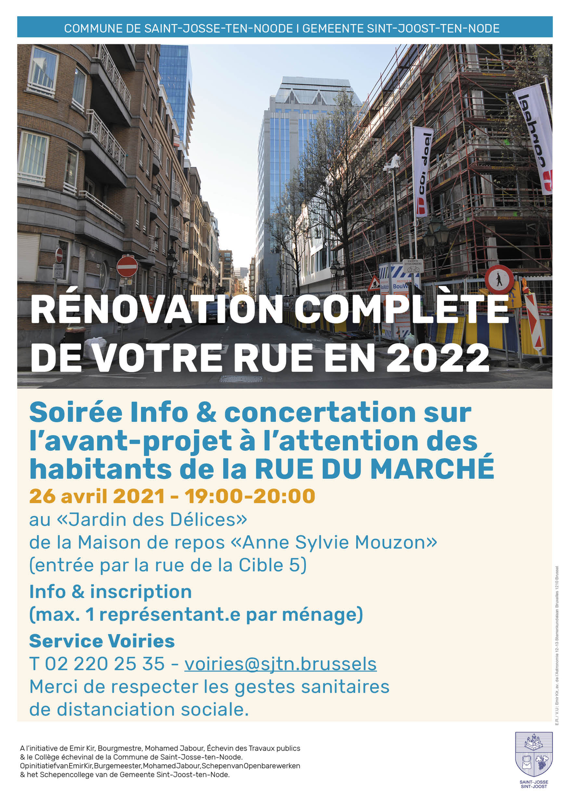 Soirée-info rue du Marché