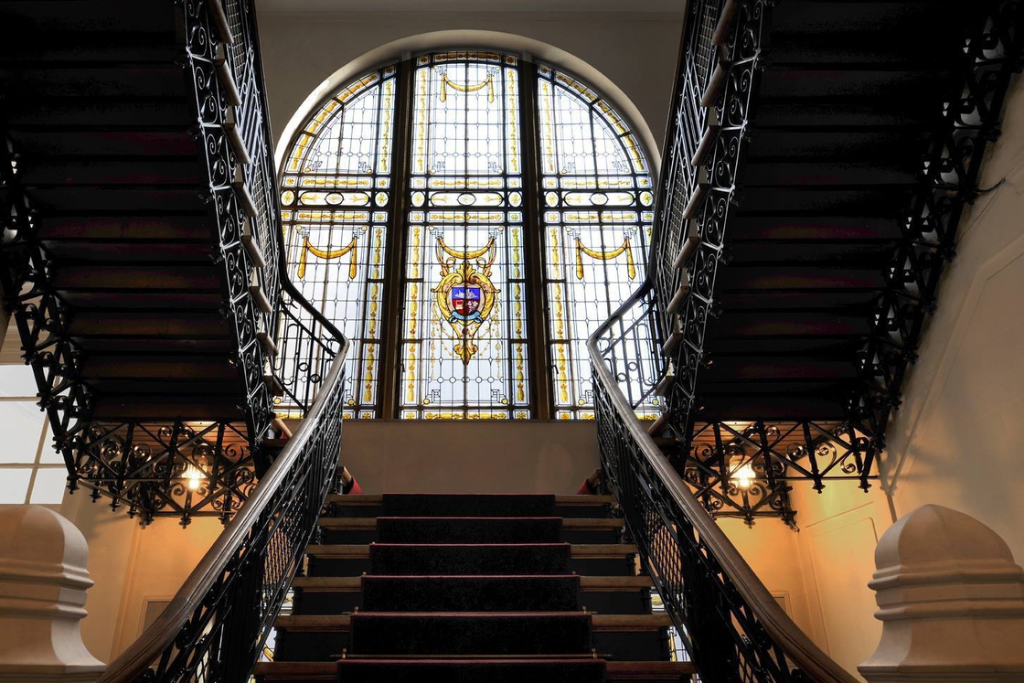 Escalier de la Maison communale