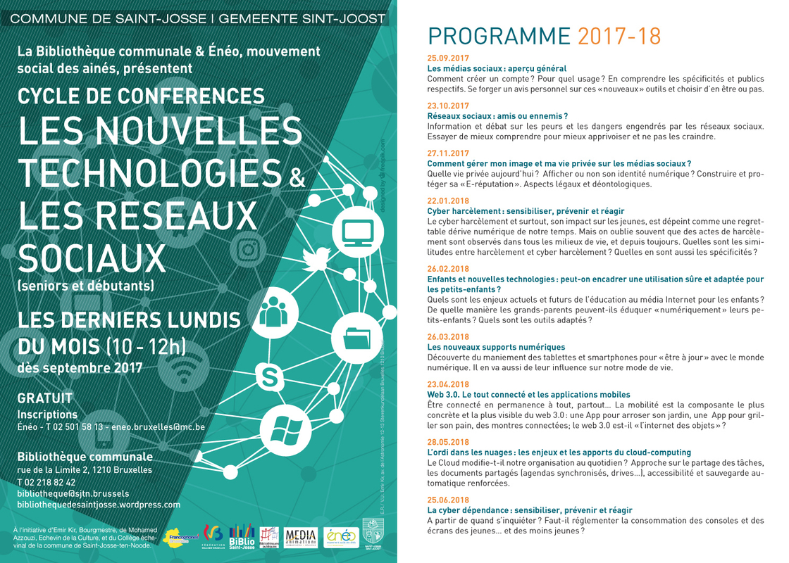 Flyer conférences nouvelles technologies