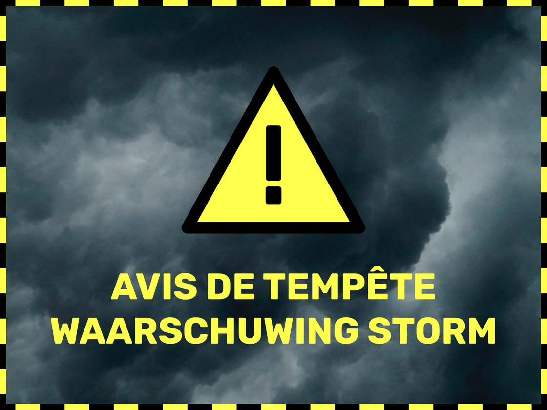 Avis de tempête