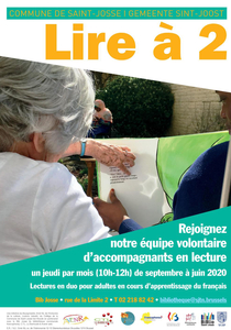 Affiche "Lire à 2"