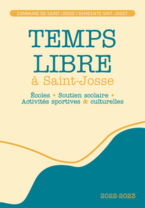 Couverture Brochure Temps Libre 2022-2023