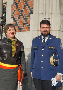 Prestation de serment du nouveau Chef de Corps de la Zone de Police Bruxelles Nord