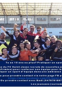 équipe féminine du FC Saint-Josse