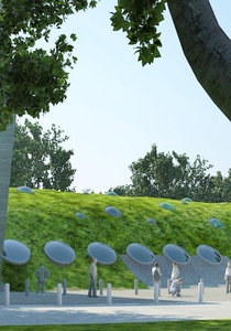 tuinier- en parkwachtersgebouw in de Kruidtuin © Arter