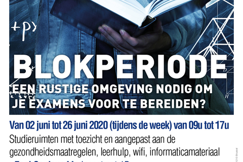 Affiche blokperiode