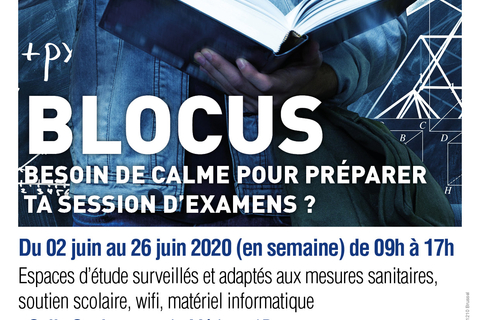 Affiche blocus étudiants