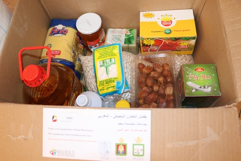 Colis alimentaire Maroc