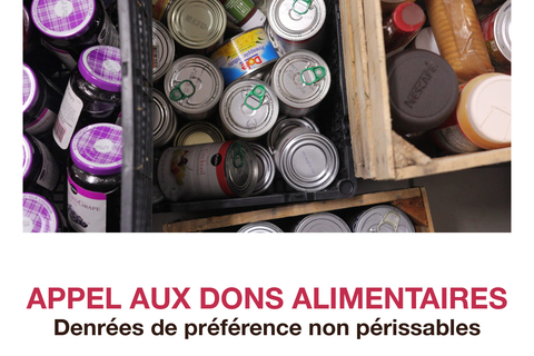 Affiche aide alimentaire