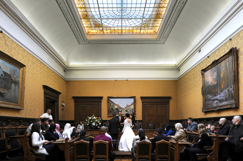 Gemeenteraad zaal