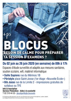 Affiche blocus étudiants