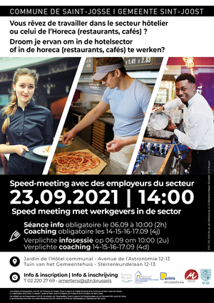 Affiche Speed meeting employeur