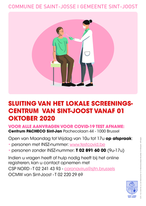 lokale screeningscentrum van sint-joost 