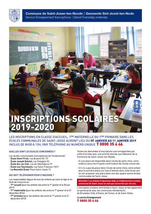 Inscription écoles francophones