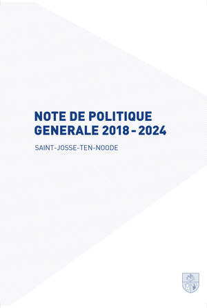 Note de politique 2018-2024